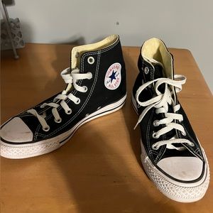 Black High Top Converse